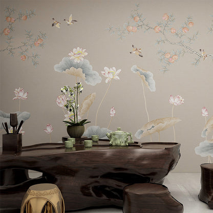 High-End Embroidery Decorative Painting - Suzhou Embroidery with Silk Full-Embroidery Craftsmanship | Commercial Space Soft Decoration Wall Hanging | Bulk Purchases Available with Customizable Patterns and Sizes.Graceful and Elegant-海智集-