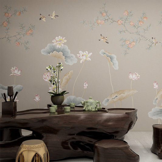 High-End Embroidery Decorative Painting - Suzhou Embroidery with Silk Full-Embroidery Craftsmanship | Commercial Space Soft Decoration Wall Hanging | Bulk Purchases Available with Customizable Patterns and Sizes.Graceful and Elegant-海智集-