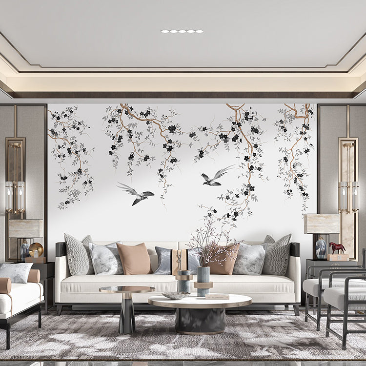 High-End Embroidery Decorative Painting - Suzhou Embroidery with Silk Full-Embroidery Craftsmanship | Commercial Space Soft Decoration Wall Hanging | Bulk Purchases Available with Customizable Patterns and Sizes.Harmonious Music of Qin and Se-海智集-