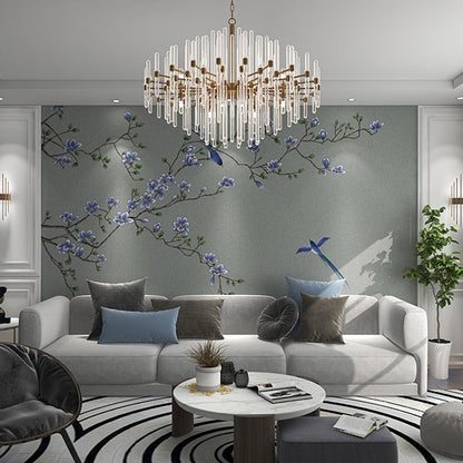 High-End Embroidery Decorative Painting - Suzhou Embroidery with Silk Full-Embroidery Craftsmanship | Commercial Space Soft Decoration Wall Hanging | Bulk Purchases Available with Customizable Patterns and Sizes.Jade Years of Youth-海智集-