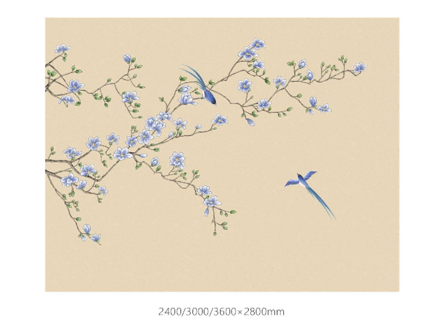 High-End Embroidery Decorative Painting - Suzhou Embroidery with Silk Full-Embroidery Craftsmanship | Commercial Space Soft Decoration Wall Hanging | Bulk Purchases Available with Customizable Patterns and Sizes.Jade Years of Youth-海智集-