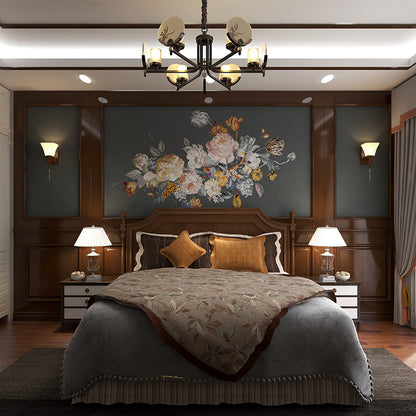 High-End Embroidery Decorative Painting - Suzhou Embroidery with Silk Full-Embroidery Craftsmanship | Commercial Space Soft Decoration Wall Hanging | Bulk Purchases Available with Customizable Patterns and Sizes.Joyful Events in the Flower Fields-海智集-