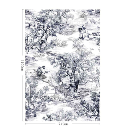 High-End Embroidery Decorative Painting - Suzhou Embroidery with Silk Full-Embroidery Craftsmanship | Commercial Space Soft Decoration Wall Hanging | Bulk Purchases Available with Customizable Patterns and Sizes.Jungle Adventure-海智集-