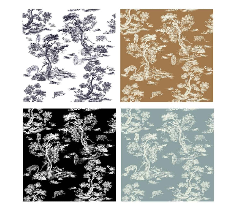 High-End Embroidery Decorative Painting - Suzhou Embroidery with Silk Full-Embroidery Craftsmanship | Commercial Space Soft Decoration Wall Hanging | Bulk Purchases Available with Customizable Patterns and Sizes.Leopard in Prosperous Forest-海智集-