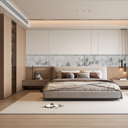 High-End Embroidery Decorative Painting - Suzhou Embroidery with Silk Full-Embroidery Craftsmanship | Commercial Space Soft Decoration Wall Hanging | Bulk Purchases Available with Customizable Patterns and Sizes.Misty Forest-海智集-