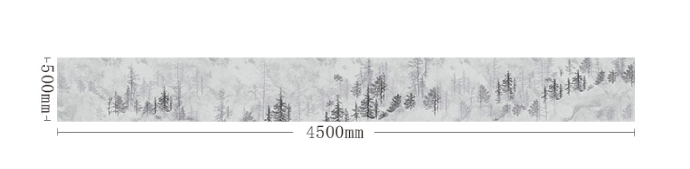 High-End Embroidery Decorative Painting - Suzhou Embroidery with Silk Full-Embroidery Craftsmanship | Commercial Space Soft Decoration Wall Hanging | Bulk Purchases Available with Customizable Patterns and Sizes.Misty Forest-海智集-