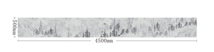 High-End Embroidery Decorative Painting - Suzhou Embroidery with Silk Full-Embroidery Craftsmanship | Commercial Space Soft Decoration Wall Hanging | Bulk Purchases Available with Customizable Patterns and Sizes.Misty Forest-海智集-