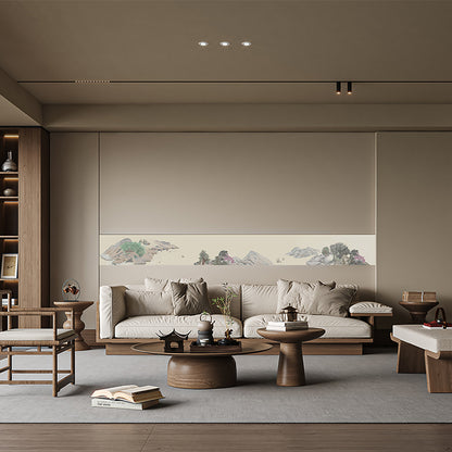 High-End Embroidery Decorative Painting - Suzhou Embroidery with Silk Full-Embroidery Craftsmanship | Commercial Space Soft Decoration Wall Hanging | Bulk Purchases Available with Customizable Patterns and Sizes.Modern Metropolis-海智集-