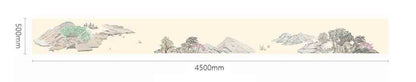 High-End Embroidery Decorative Painting - Suzhou Embroidery with Silk Full-Embroidery Craftsmanship | Commercial Space Soft Decoration Wall Hanging | Bulk Purchases Available with Customizable Patterns and Sizes.Modern Metropolis-海智集-