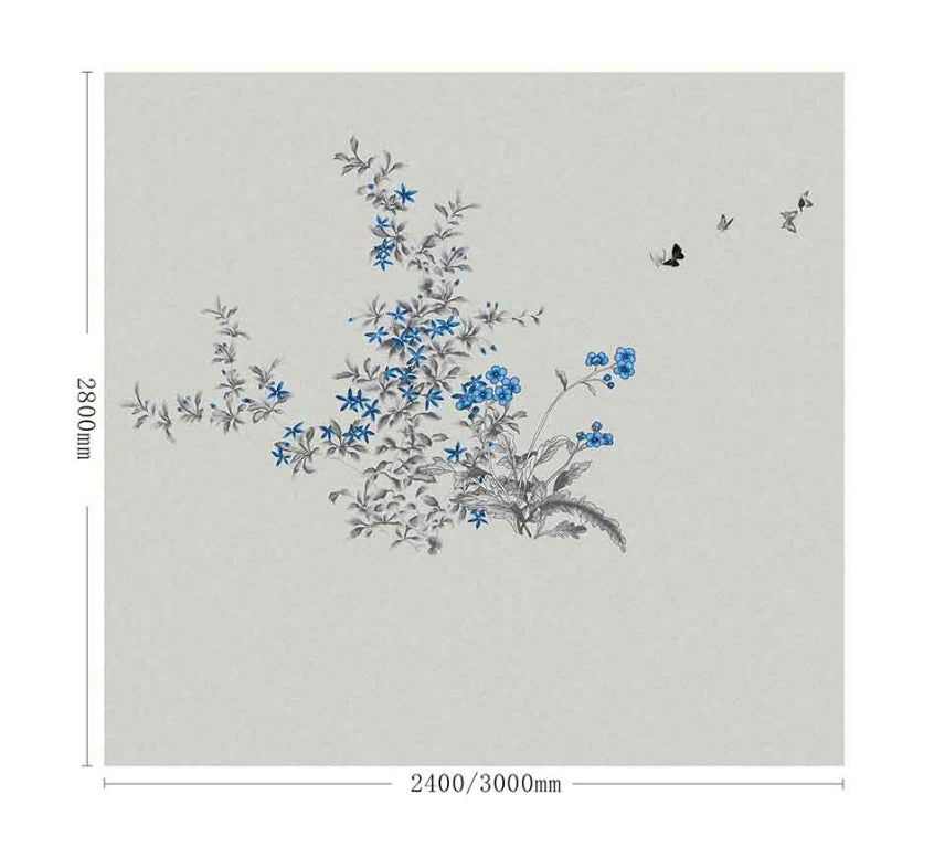 High-End Embroidery Decorative Painting - Suzhou Embroidery with Silk Full-Embroidery Craftsmanship | Commercial Space Soft Decoration Wall Hanging | Bulk Purchases Available with Customizable Patterns and Sizes.Orchid in Secluded Valley-海智集-