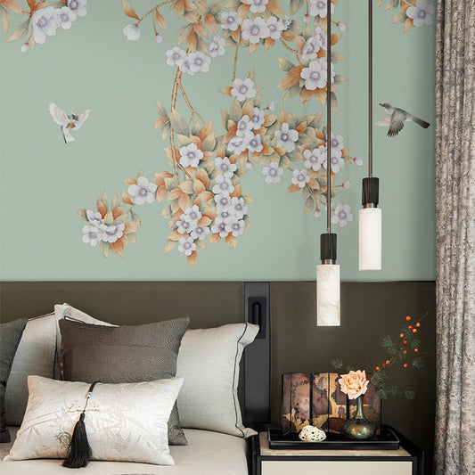 High-End Embroidery Decorative Painting - Suzhou Embroidery with Silk Full-Embroidery Craftsmanship | Commercial Space Soft Decoration Wall Hanging | Bulk Purchases Available with Customizable Patterns and Sizes.Pure as Ice and Flawless-海智集-