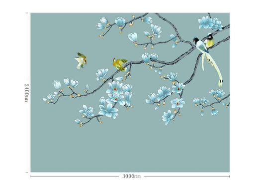 High-End Embroidery Decorative Painting - Suzhou Embroidery with Silk Full-Embroidery Craftsmanship | Commercial Space Soft Decoration Wall Hanging | Bulk Purchases Available with Customizable Patterns and Sizes.Pure as Ice and Flawless-海智集-