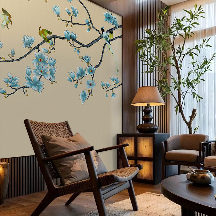 High-End Embroidery Decorative Painting - Suzhou Embroidery with Silk Full-Embroidery Craftsmanship | Commercial Space Soft Decoration Wall Hanging | Bulk Purchases Available with Customizable Patterns and Sizes.Pure as Ice and Flawless-海智集-