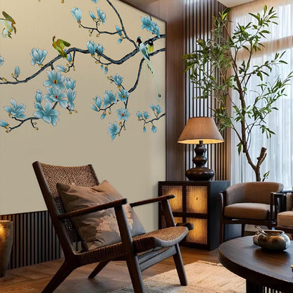 High-End Embroidery Decorative Painting - Suzhou Embroidery with Silk Full-Embroidery Craftsmanship | Commercial Space Soft Decoration Wall Hanging | Bulk Purchases Available with Customizable Patterns and Sizes.Pure as Ice and Flawless-海智集-
