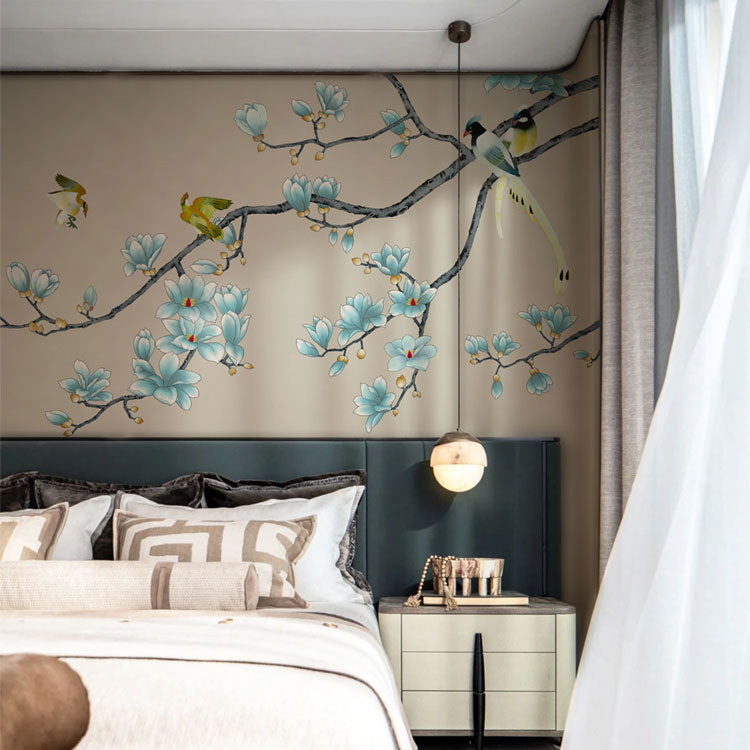 High-End Embroidery Decorative Painting - Suzhou Embroidery with Silk Full-Embroidery Craftsmanship | Commercial Space Soft Decoration Wall Hanging | Bulk Purchases Available with Customizable Patterns and Sizes.Pure as Ice and Flawless-海智集-