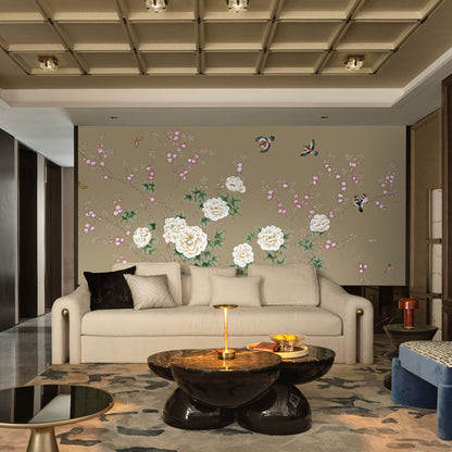 High-End Embroidery Decorative Painting - Suzhou Embroidery with Silk Full-Embroidery Craftsmanship | Commercial Space Soft Decoration Wall Hanging | Bulk Purchases Available with Customizable Patterns and Sizes.Regal and Magnificent-海智集-