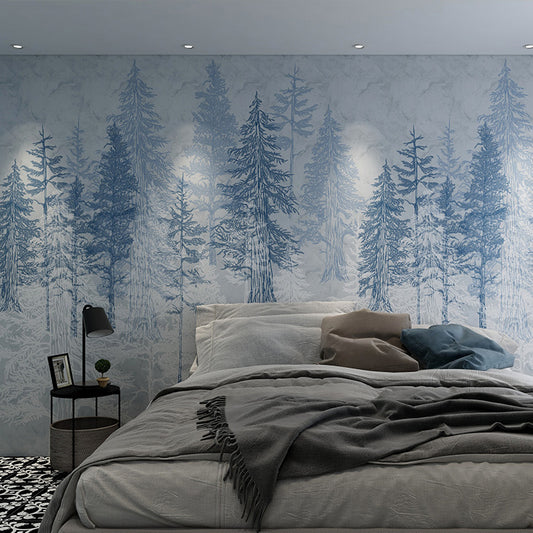 High-End Embroidery Decorative Painting - Suzhou Embroidery with Silk Full-Embroidery Craftsmanship | Commercial Space Soft Decoration Wall Hanging | Bulk Purchases Available with Customizable Patterns and Sizes.Rime in Snowy Forest-海智集-