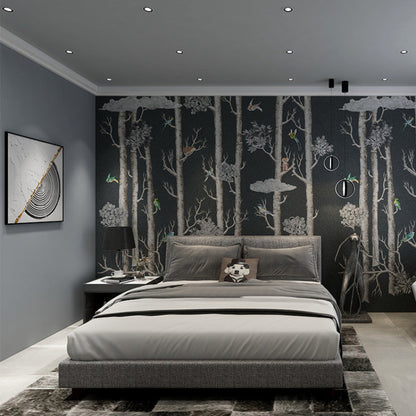 High-End Embroidery Decorative Painting - Suzhou Embroidery with Silk Full-Embroidery Craftsmanship | Commercial Space Soft Decoration Wall Hanging | Bulk Purchases Available with Customizable Patterns and Sizes.Rising Straight into the Clouds-海智集-