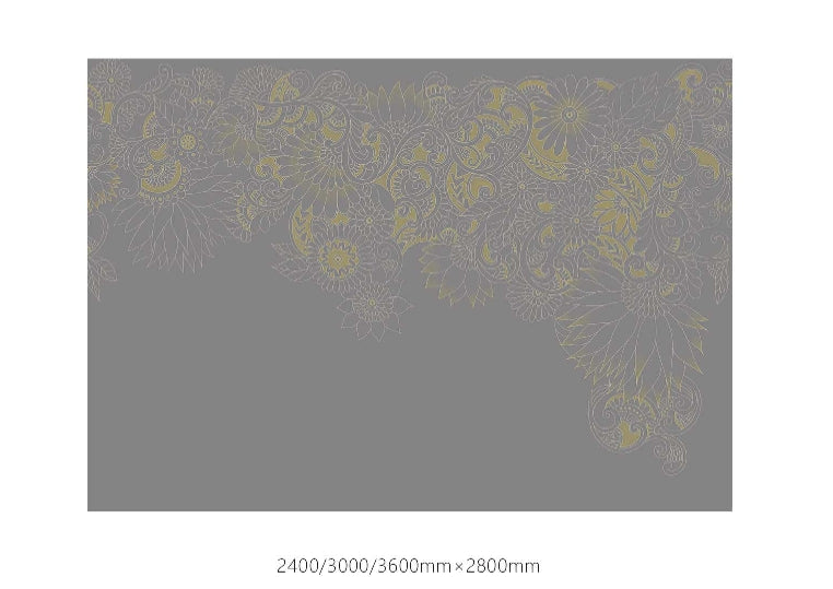 High-End Embroidery Decorative Painting - Suzhou Embroidery with Silk Full-Embroidery Craftsmanship | Commercial Space Soft Decoration Wall Hanging | Bulk Purchases Available with Customizable Patterns and Sizes.Secret Garden-海智集-