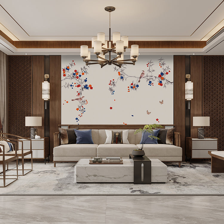 High-End Embroidery Decorative Painting - Suzhou Embroidery with Silk Full-Embroidery Craftsmanship | Commercial Space Soft Decoration Wall Hanging | Bulk Purchases Available with Customizable Patterns and Sizes.Wandering Among Flowers-海智集-