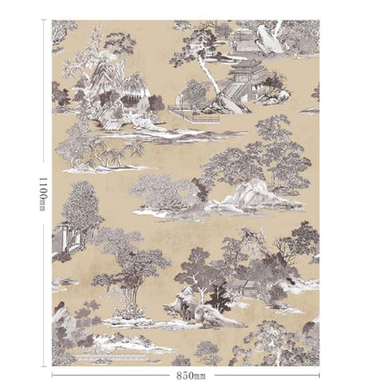 High-End Embroidery Decorative Painting - Suzhou Embroidery with Silk Full-Embroidery Craftsmanship | Commercial Space Soft Decoration Wall Hanging | Bulk Purchases Available with Customizable Patterns and Sizes.Wind Pavilion and Water Pavilion-海智集-