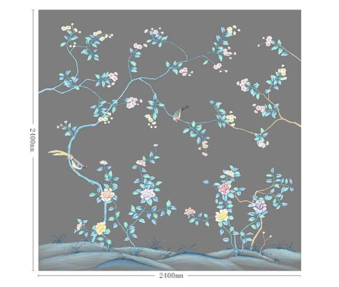 High-End Embroidery Decorative Painting - Suzhou Embroidery with Silk Full-Embroidery Craftsmanship | Commercial Space Soft Decoration Wall Hanging | Bulk Purchases Available with Customizable Patterns and Sizes.Wings Side by Side-海智集-