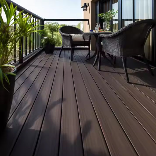 Wpc Sea Deck Boat Outdoor Flooring Aluminium Pvc Composite Decking System Interlocking Deck Tiles-海智集-