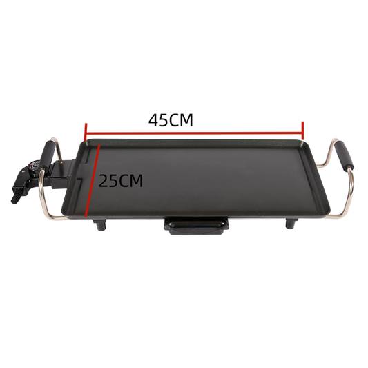 Factory Smokeless New Arrival Indoor Electric Grill Plate Non-Stick AluminumElectric Griddle Grill for Household-海智集-