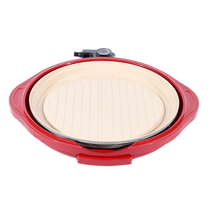 Factory Electric Grill Pan Non Stick Electrical Hot Plate Electric Table Grill Hot Plate for Sale with Oil Tray-海智集-