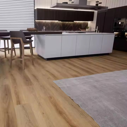 Luxury New Design Lvt Plastic Wood Floor Plank Waterproof Click Lock Interior SPC Vinyl Flooring Indoor Piso-海智集-