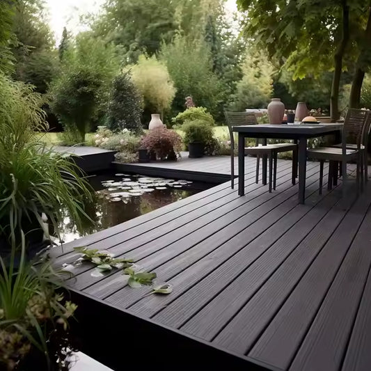 Custom Wholesale Outdoor Floor Upper Deck of the Year Wpc Decking Composite-海智集-