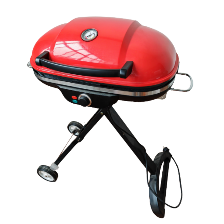 Outdoor High Aluminum Foldable BBQ Smoker Portable Outdoor Garden Barbecue for Kitchen Party Baking High Heat Preservation-海智集-
