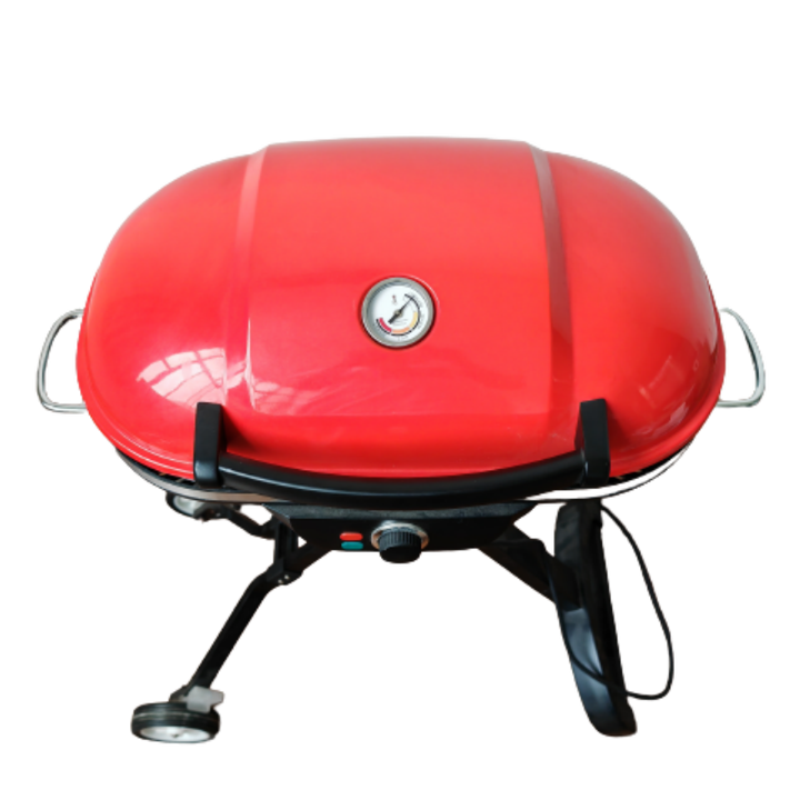 Outdoor High Aluminum Foldable BBQ Smoker Portable Outdoor Garden Barbecue for Kitchen Party Baking High Heat Preservation-海智集-
