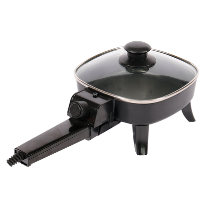 Factory Integrated Non-Stick Electric Mini Skillet 2L Multifunctional Household Detachable Square Plastic US for indoor-海智集-