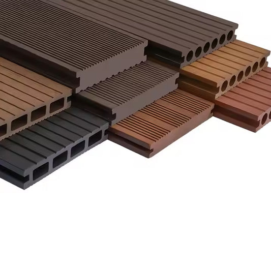 Diy Outdoor Post Panel Board Anti Uv Wpc Aluminum Post Wood Plastic Composite Garden Fence-海智集-
