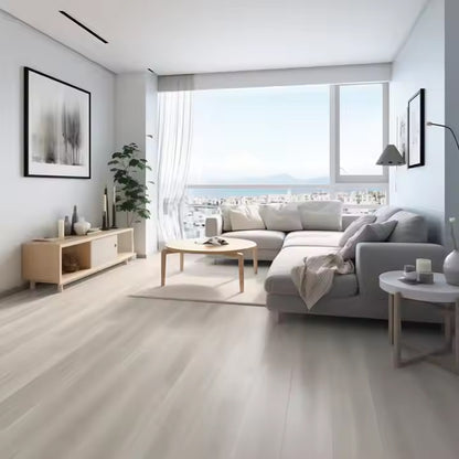 Luxury Wood Design 1.5mm - 6mm Dry Back Vinyl Plastic PVC Floor Lvt Glue Down Vinyl Tile Flooring-海智集-