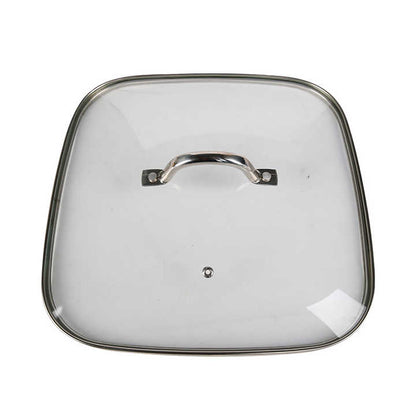Multifunctional Electric Fry Pan Tempered Glass Lid Non Stick Copper Detachable Aluminum Electric Skillet-海智集-