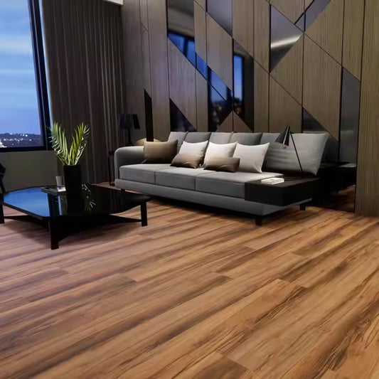 Luxury Plastic Flooring PVC LVT Vinyl Plank Spc Indoor Flooring Piso Home Decoration-海智集-