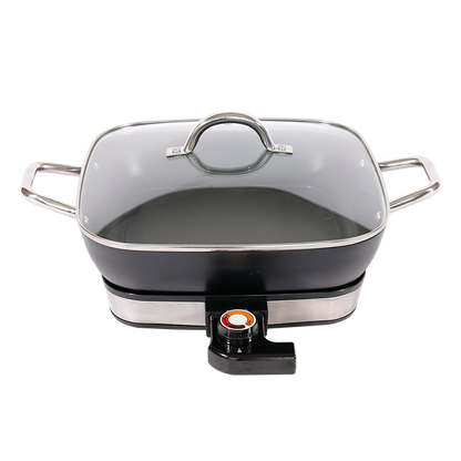 Popular 6cm Deep Non Stick Coating Best Mistral Homemaker Electric Frypan-海智集-