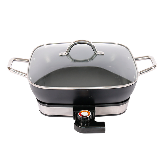 Popular 6cm Deep Non Stick Coating Best Mistral Homemaker Electric Frypan-海智集-