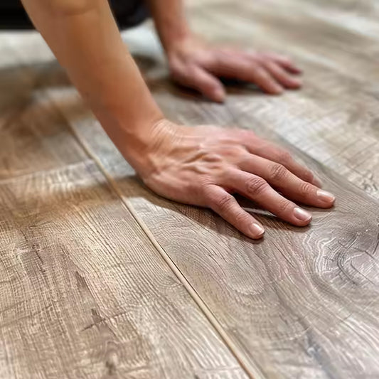 Low MOQ Uniclick Indoor Parquet Vinyl Floor Accessories 5mm Pvc Spc Laminate Engineered Plastic Flooring-海智集-