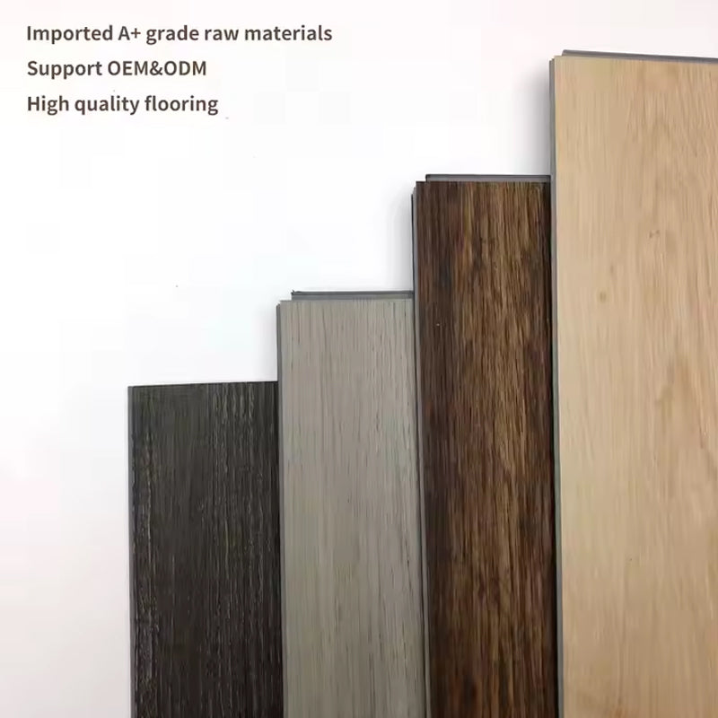OEM Wholesale Piso Flotante Grain Plastic WPC SPC LVT Vinyl Plank Indoor PVC Flooring-海智集-