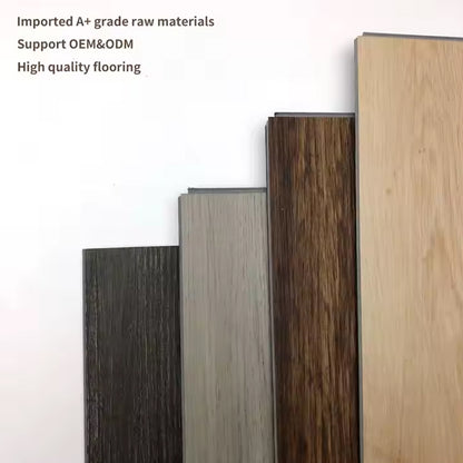 OEM Wholesale Piso Flotante Grain Plastic WPC SPC LVT Vinyl Plank Indoor PVC Flooring-海智集-