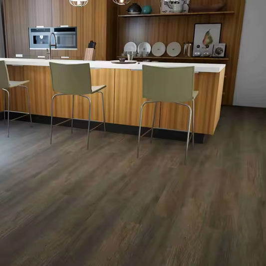 Piso TAP & GO 100% Waterproof Wood Grain Rigid Core Plastic Vinyl Spc Wpc Flooring-海智集-