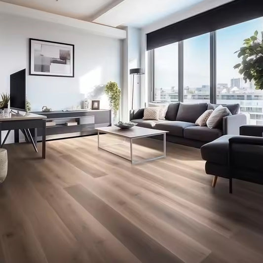 Luxury Laminate Plastic Lvt Mat Plastic Vinyl Plank Slef Adhesive Core Spc Floor-海智集-