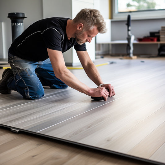 Homogeneous PVC Vinyl Hospital SPC Flooring Low-Maintenance Covering for Villas with Graphic Design Solution-海智集-