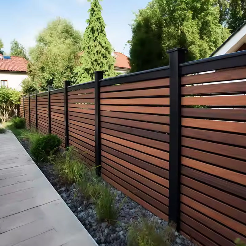 Beautiful Garden WPC Fence Wood-plastic Composite Environmental Material-海智集-