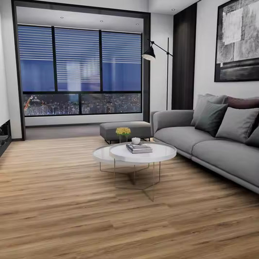Waterproof Bamboo PVC Indoor Flooring Vinyl Floor Spc Plastic Piso De Vinil for Bathroom-海智集-