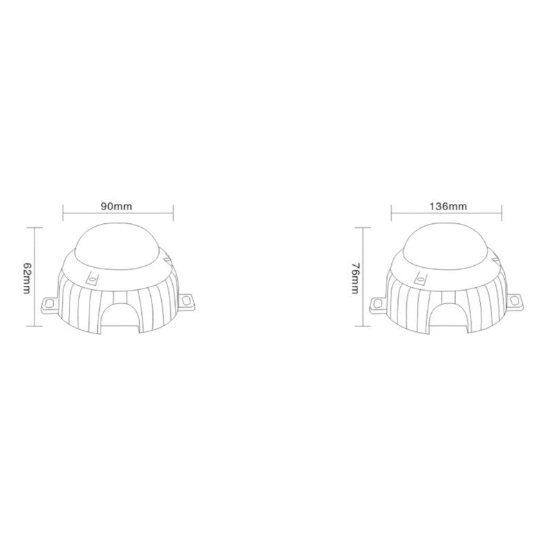 SL-CPL90 LED Point Light – 3W/5W Waterproof Decorative Lighting for Building Contours, Bridges & Commercial Spaces-海智集-
