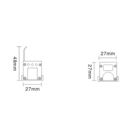 SL-AWL27 Aluminum LED Strip Light – 10W-15W Waterproof Contour Lighting for Indoor & Outdoor Architectural Accents-海智集-
